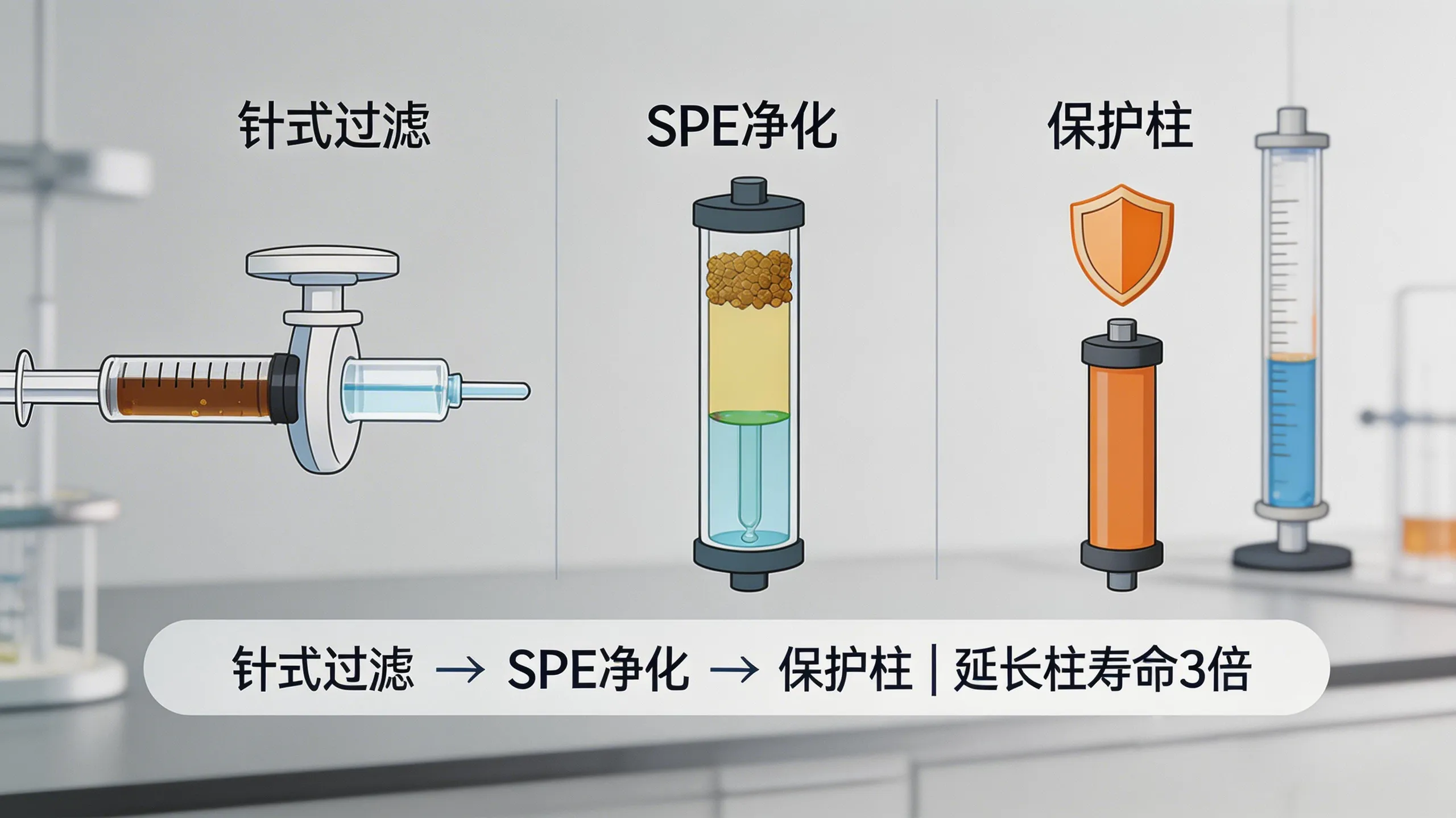 别把“脏”样品直接打进色谱仪！石化分析前处理（SPE & 过滤）保命教程