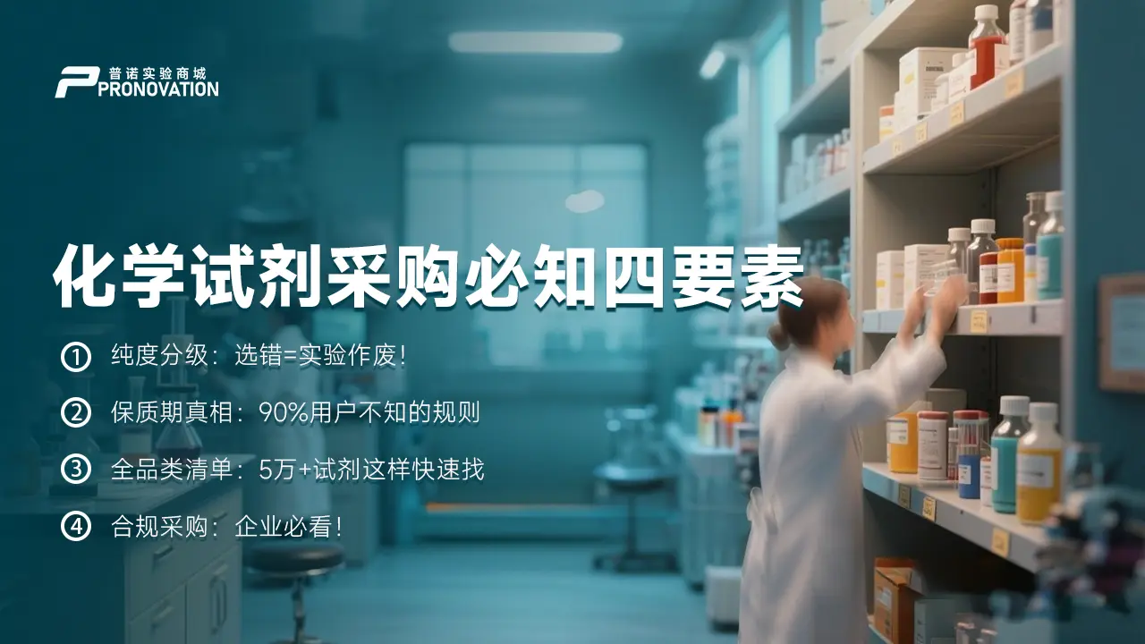 化学试剂采购必知四要素
