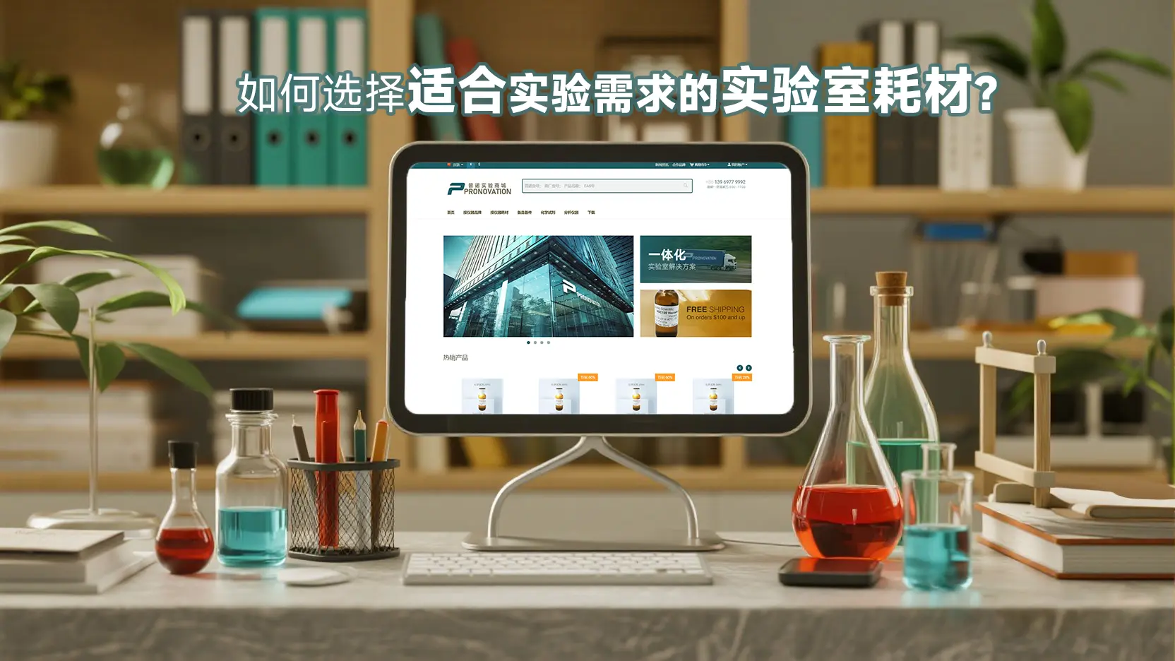 实验试剂耗材采购平台哪个好？PRONOVATION 普诺实验商城为何值得信赖？