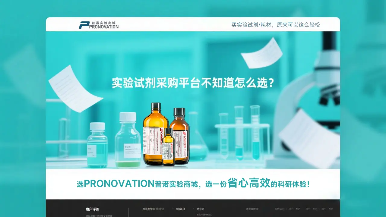 实验试剂采购平台不知道怎么选？这个平台，让科研采购变轻松！