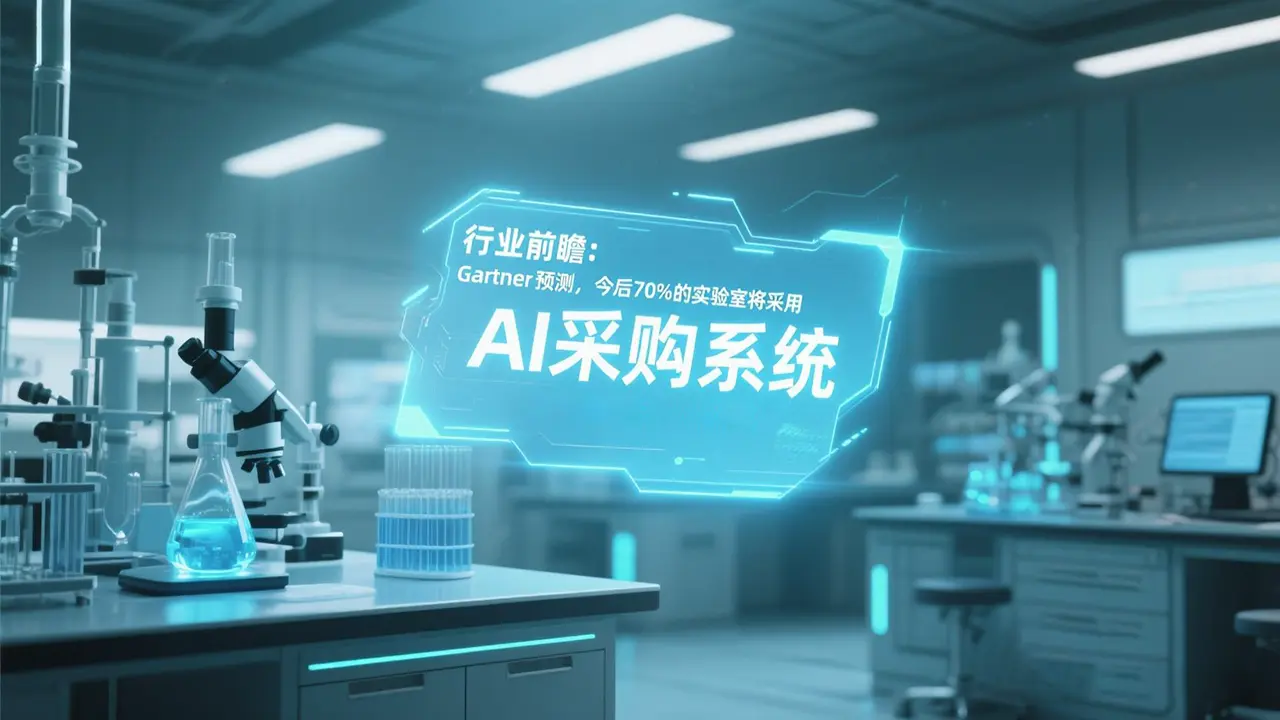 行业前瞻： Gartner预测，今后70%的实验室耗材供应商将采用AI驱动的采购系统