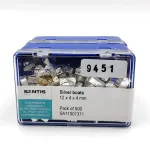 银舟SANTIS-Silver boats 12x4x4mm