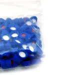 5182-0717安捷伦Agilent螺口双层隔垫分层蓝色瓶盖适配2ml样品瓶