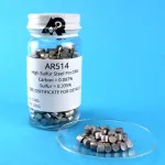 ALPHA阿尔法 货号AR514 钢针0.5g / Carbon and Sulfur CRM (C= 0.087% S= 0.335%) - 0.5g Steel Pin