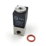 L322F9 - 343N01M ISL Solenoid valve 3/2-24V DC - 1/8BSPP -M5-FFPM Equipped（3/2 通电磁阀，直流 24 伏，1/8BSPP 接口，配备 M5 - FFPM ）