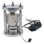 原位数显压力固态电解质电池