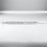 Pyro Tube, Dual Pass 9000 LLS 71303石英裂解管