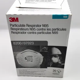 3M™颗粒物呼吸器8200/07023（AAD）， N95 160 EA/Case