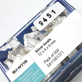 银舟SANTIS-Silver boats 12x4x4mm