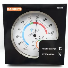 国产BAODEYI ​TH-600温湿度表 高精度指针式温湿度计 温湿度两用刻度温湿度计