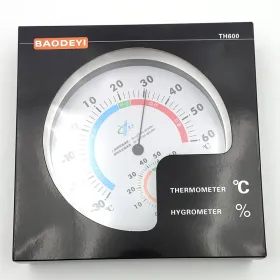 国产BAODEYI ​TH-600温湿度表 高精度指针式温湿度计 温湿度两用刻度温湿度计