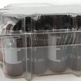 安捷伦Agilent原装1.5ml/2ml螺口棕色广口进样瓶螺纹样品瓶