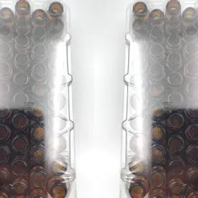 安捷伦Agilent原装1.5ml/2ml螺口棕色广口进样瓶螺纹样品瓶