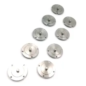 Stainless Steel,8mm Screw-in Parallel Plates for CSA,UHP,流变仪配件