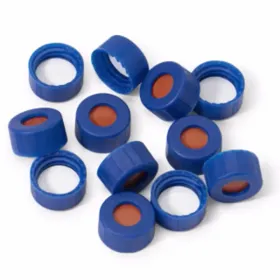 5182-0717安捷伦Agilent螺口双层隔垫分层蓝色瓶盖适配2ml样品瓶