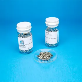 ALPHA阿尔法 货号AR511 钢针0.5g / Carbon and Sulfur CRM (C= 0.051% S= 0.304%) - 0.5g Steel Pin