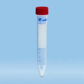 62.554.002 德国SARSTEDT莎斯特 15ml离心管 Screw cap tube, 15 ml, (LxØ): 120 x 17 mm, PP, with printOrder
