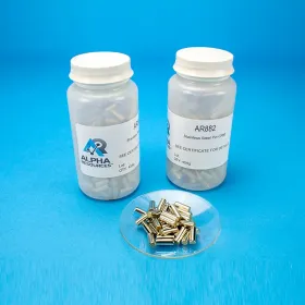 ALPHA阿尔法 货号AR882（1g 钢针） / Carbon and Sulfur CRM (C= 0.0585% S= 0.0191) - 1g Steel Pin