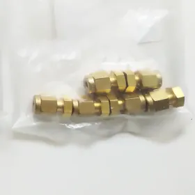 ​5180-4121 安捷伦Agilent黄铜螺帽盖，1/8 英寸，黄铜，6/包. （各 6 个）​