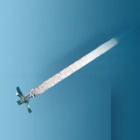 Pyro Tube, Dual Pass 9000 LLS 71303石英裂解管