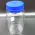 样品瓶 500ml广口高硼硅透明玻璃瓶，配有螺纹的TEFLON特氟龙盖子，上口径大于4cm 内有垫片