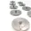Stainless Steel,8mm Screw-in Parallel Plates for CSA,UHP,流变仪配件