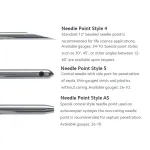 HAMILTON 汉密尔顿实验室针 20 gauge 大 Hub 可移除针头（PN:7732-10）