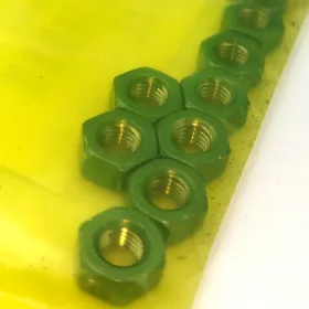 21177 六角螺母,1/4 " -28美国waukesha十六烷值仪器配件耗材