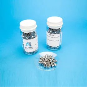 ALPHA阿尔法 货号AR513 钢针0.5g / Carbon and Sulfur CRM (C=0.023% S=0.373%) - 0.5g Steel Pin