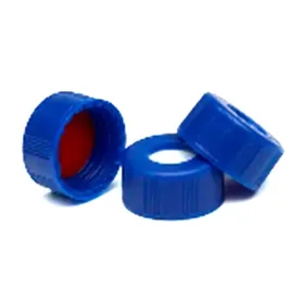 5185-5863 安捷伦 12mm 蓝色螺口瓶盖 + 隔垫套装（适配 9mm 广口样品瓶）