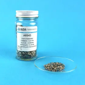 ALPHA阿尔法 货号AR945（三元粉末）/ Steel Chip CRM (C=0.0489%, S=0.00194%, N=0.2943%)