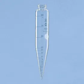 362038 普兰德BRAND - ASTM离心管，圆柱形，下部为圆锥形，100ml ，长度203 mm，标准细节ASTM D 91，2个/包