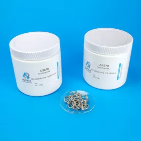 ALPHA阿尔法 货号AR870 中硫钢环 / Steel Ring CRM (C= 0.0156% S= 0.0224%) - 1g Ring